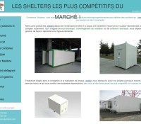 CONTAINERS SOLUTIONS SHELTER – Budynki – modułowe,   | Francja