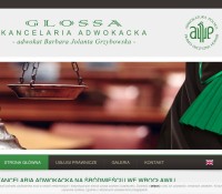 adw. Barbara J. Grzybowska Glossa Kancelaria Adwokacka Law – Legal Service,  polska Firma