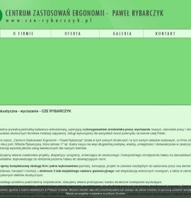 Centrum Zastosowań Ergonomii Paweł Rybarczyk  polska Firma