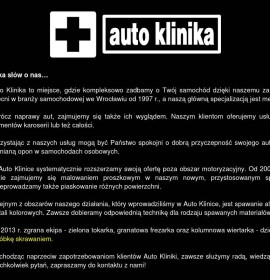 “Auto Klinika” Krzysztof Lurka  polska Firma