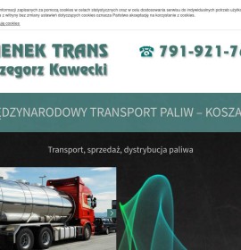 “Gienek Trans” Usługi Transportowe Grzegorz Krawiecki Automotive – Lubricants Oils Fuels, Industry and Manufacturing – Fuels,  polska Firma