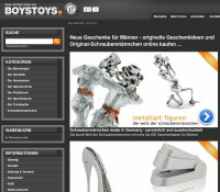Boystoys.de pomysłów na prezent dla mężczyzn niemiecki sklep internetowy Prezenty,