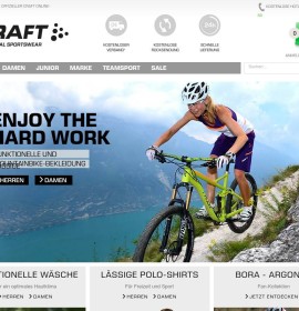 craft-sports.de CRAFT sportowej pocztowy darmo w CRAFT Online Shop – bielizna funkcjonalna, Bike Wear, narciarstwo biegowe, bieg niemiecki sklep internetowy Sport & rekreacja, Odzież & obuwie,