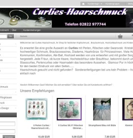 Kręcone Włosy Akcesoria- niemiecki sklep internetowy Biżuteria & zegarki,