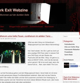 Mroczny Exit Sklep – Gothic i Medieval ubrania niemiecki sklep internetowy Biżuteria & zegarki, Odzież & obuwie, Kosmetyki i perfumy,