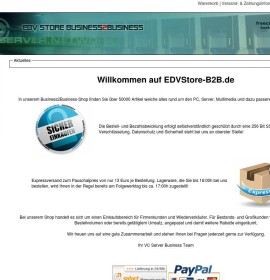EDVStore-B2B niemiecki sklep internetowy Podróże, Oprogramowanie & multimedia,