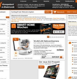 ELV Elektronik AG – Kompetencje w elektronice niemiecki sklep internetowy Fotografia, Dom i ogród, Telefony, Sport & rekreacja,