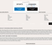engelhorn niemiecki sklep internetowy Odzież & obuwie, Podróże, Sport & rekreacja,