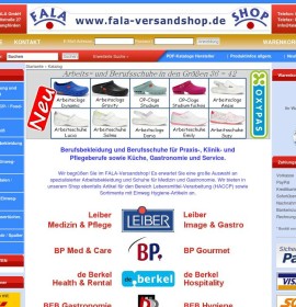 FALA wysyłka Store niemiecki sklep internetowy Artykuły spożywcze, Odzież & obuwie,