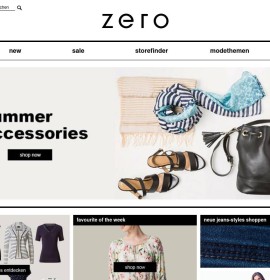 Zero Online Store niemiecki sklep internetowy