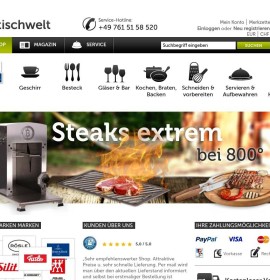 Tischwelt.de niemiecki sklep internetowy Prezenty,