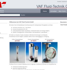 VAF Fluid-Technik GmbH niemiecki sklep internetowy