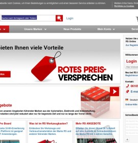 www.rsonline.de Zapraszamy do RS niemiecki sklep internetowy Narzędzia i majsterkowanie,