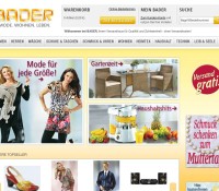 bader.de niemiecki sklep internetowy Odzież & obuwie, Biżuteria & zegarki, Dom i ogród,