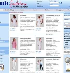 Odzież robocza dla personelu medycznego niemiecki sklep internetowy Oprogramowanie & multimedia, Odzież & obuwie, Zdrowie,