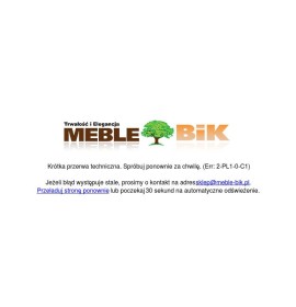 Sklep meblowy – Meble BIK polski sklep internetowy