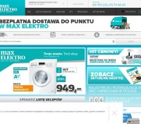 Sklep internetowy Max Elektro polski sklep internetowy