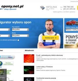 Opony.net.pl – opony zimowe i letnie polski sklep internetowy