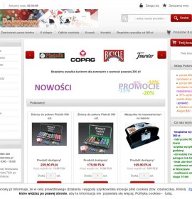 Sklep-pokerowy.pl – karty do pokera polski sklep internetowy