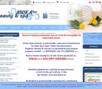 Hurtownia kosmetyczna Anika for Beauty & Spa polski sklep internetowy