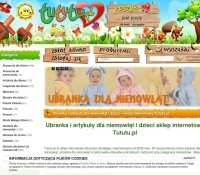 Tututu.pl – artykuły dla dzieci polski sklep internetowy