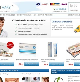 Dentway – Żel wybielający polski sklep internetowy