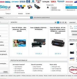 TonerySklep.pl – Sklep z tonerami polski sklep internetowy