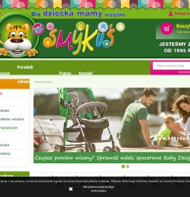 Sklep internetowy Smykuś – wózki dziecięce, foteliki, akcesoria polski sklep internetowy