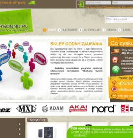 Hurtownia muzyczna Supersound.pl polski sklep internetowy