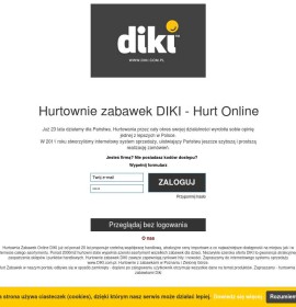 Zabawki – diki.com.pl – Diki polski sklep internetowy