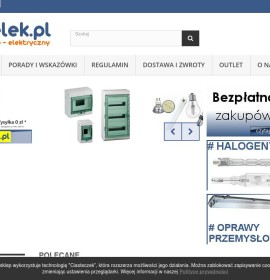 Sklep elektryczny – lampy, gniazdka, żarówki polski sklep internetowy