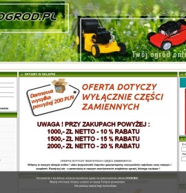 I-ogrod.pl – części do kosiarek polski sklep internetowy