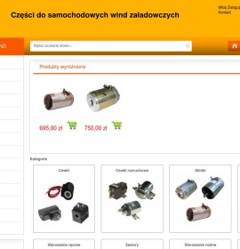 Sprzedaż części do wind samochodowych załadowczych sklep polski sklep internetowy