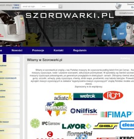 Szorowarki.pl – Maszyny sprzątające polski sklep internetowy