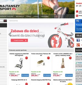 Sklep NajtanszySport.pl polski sklep internetowy