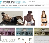 Whites And Smalls store brytyjski sklep internetowy Odzież & obuwie,