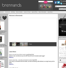 Brennands store brytyjski sklep internetowy Dom i ogród,