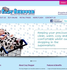 www.thecosyshopper.co.uk store brytyjski sklep internetowy Artykuły dla dzieci, Wielobranżowe,
