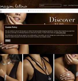 Corazon Latino store brytyjski sklep internetowy Biżuteria & zegarki,