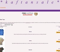 Kaftansale store brytyjski sklep internetowy Odzież & obuwie,