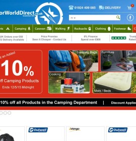 Outdoor World Direct store brytyjski sklep internetowy Sport & rekreacja,