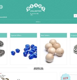 Beads Unlimited store brytyjski sklep internetowy Biżuteria & zegarki,