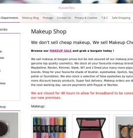 CosmeticDiva Makeup store brytyjski sklep internetowy Kosmetyki i perfumy,