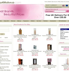 Shop4makeup store brytyjski sklep internetowy Kosmetyki i perfumy,