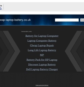 Cheap-laptop-battery.co.uk store brytyjski sklep internetowy