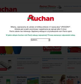 Auchan sklep supermarket w Polsce (centrala)
