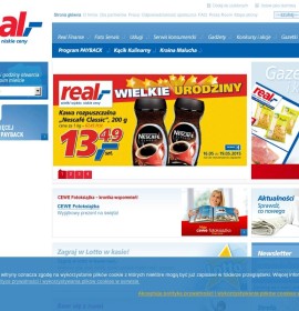 Real sklep supermarket w Polsce (centrala)