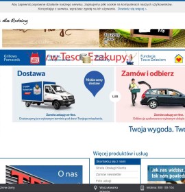 Tesco sklep supermarket w Polsce (centrala)
