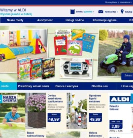 ALDI sklep supermarket w Polsce (centrala)