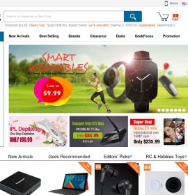 Geekbuying – chińskie gadżety i elektronika, sklep internetowy i centrum handlowe z Chin niemiecki sklep internetowy
